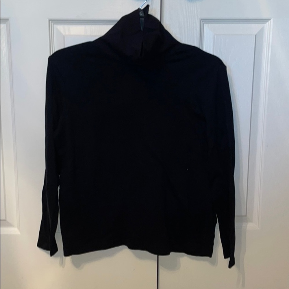 Croft & Barrow Black Turtle Neck